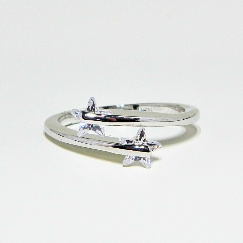 Stars CZ Fashion Ring